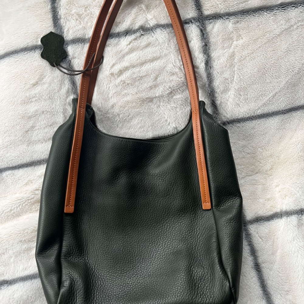 Valentina leather shoulder bag - Picture 2 of 4